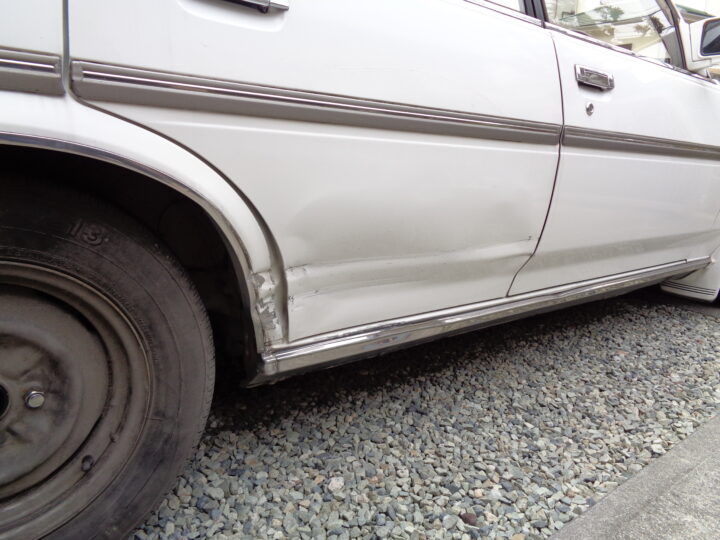 京都市S様　トヨタ　クレスタ　リアドア　リアフェンダー凹み　お見積りしました。サムネイル