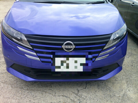 京都市T様　日産ノート　ヘッドライト割れ・ボンネットへこみ・ドアへこみ　お見積りしました。サムネイル