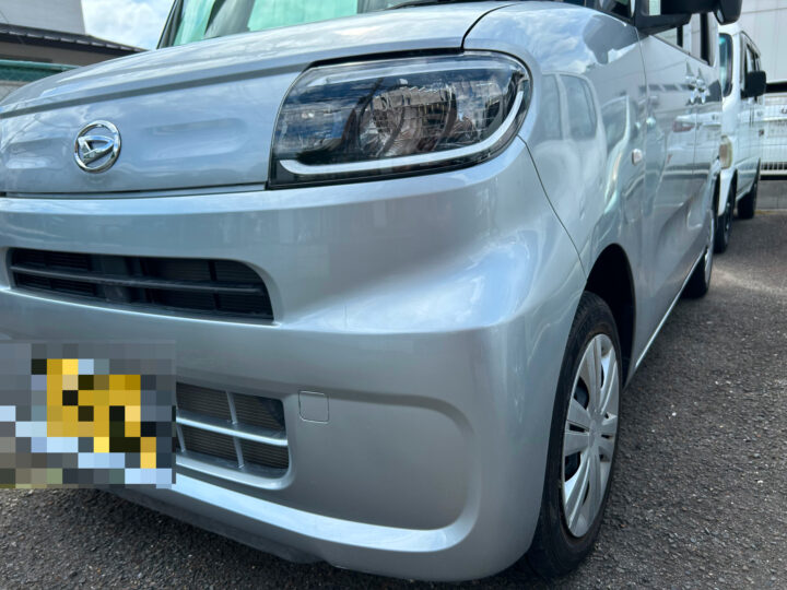 京都市W様　ダイハツ　タント　フロントバンパー傷　お見積りしました。サムネイル