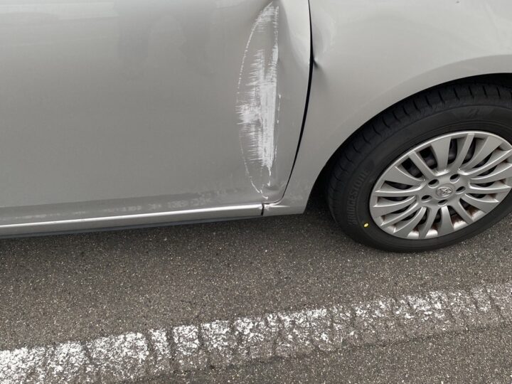 京都市B様　トヨタ　フェンダー傷　お見積りしました。サムネイル